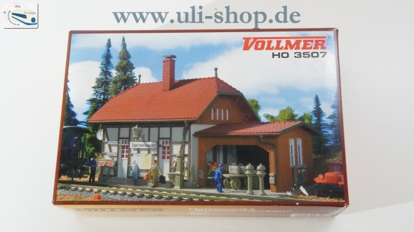 Vollmer H0 3507 Modellhaus Galeriebild - zum Vergrößern bitte auf das Bild klicken